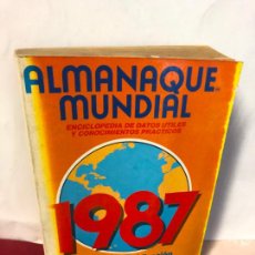 Enciclopedias de segunda mano: ALMANAQUE MUNDIAL 1987, EDITORIAL ANDINA, MAS DE 600 PAGINAS