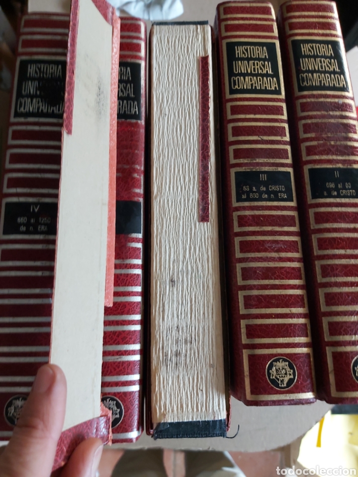 Enciclopedias de segunda mano: HISTORIA UNIVERSAL COMPARADA. CINCO VOL&Uacute;MENES - Foto 2