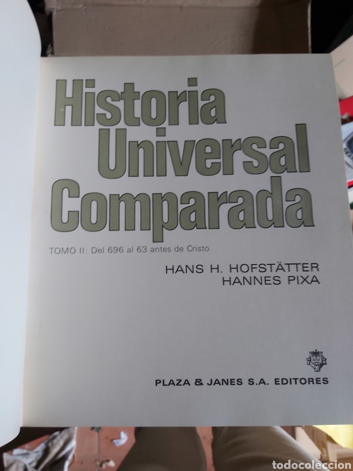Enciclopedias de segunda mano: HISTORIA UNIVERSAL COMPARADA. CINCO VOL&Uacute;MENES - Foto 4