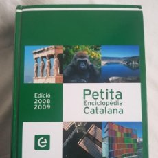 Enciclopedias de segunda mano: PETITA ENCICLOPÈDIA CATALANA EDICIÓ 2008-2009 / DICCIONARI ENCICLOPÈDIC CATALÀ
