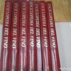 Enciclopedias de segunda mano: VV.AA ENCICLOPEDIA DEL VINO (6 TOMOS +1 CUADERNO) W13456. Lote 338339288