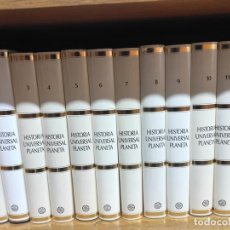 Enciclopedias de segunda mano: HISTORIA UNIVERSAL PLANETA 1992 COLECCIÓN COMPLETA 12 TOMOS. Lote 341623113