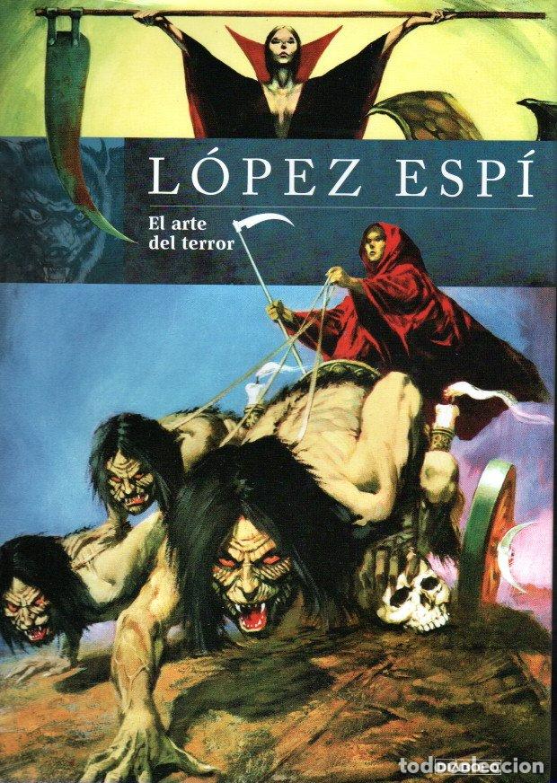 Enciclopedias de segunda mano: EL ARTE DEL TERROR - L&Oacute;PEZ ESP&Iacute; - Foto 1