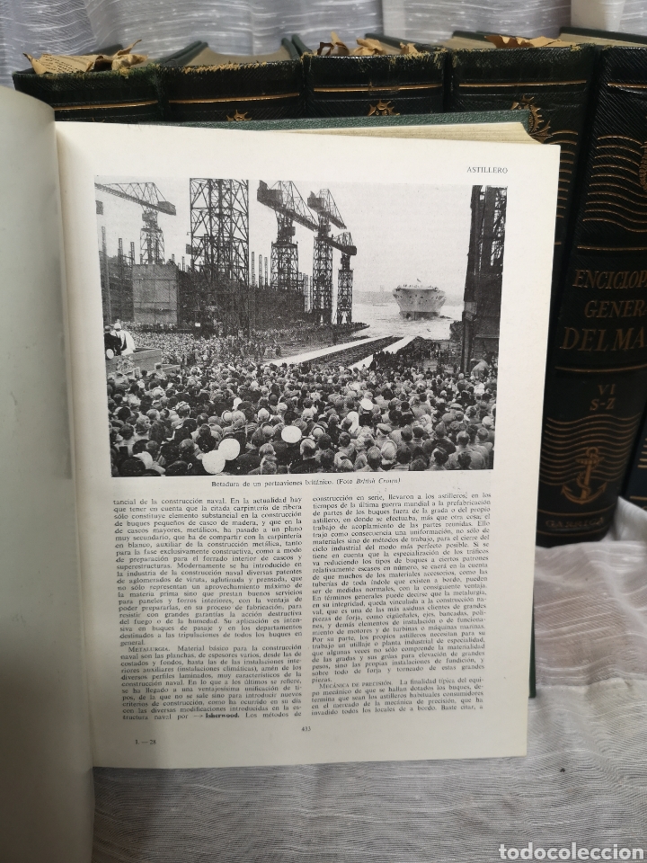 Enciclopedias de segunda mano: Enciclopedia General del Mar - Foto 8