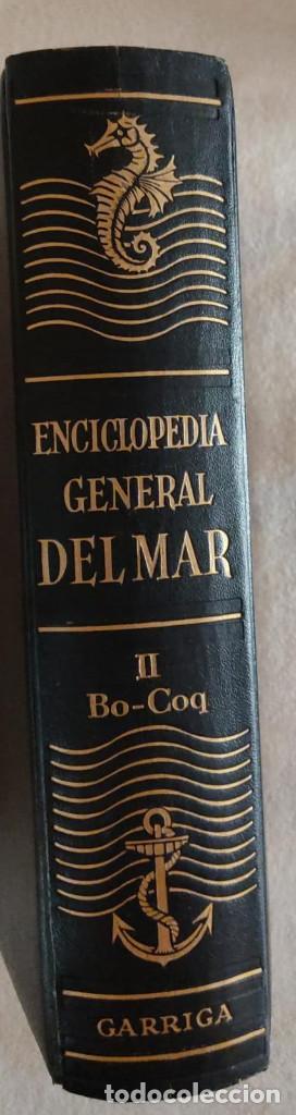 Enciclopedias de segunda mano: ENCICLOPEDIA GENERAL DEL MAR. - Foto 2