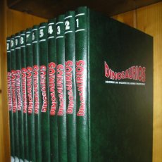 Enciclopedias de segunda mano: DINOSAURIOS, PLANETA AGOSTINI, ENCICLOPEDIA COMPLETA, 11 TOMOS, 1993, INCLUYE GAFAS 3D. Lote 364104476
