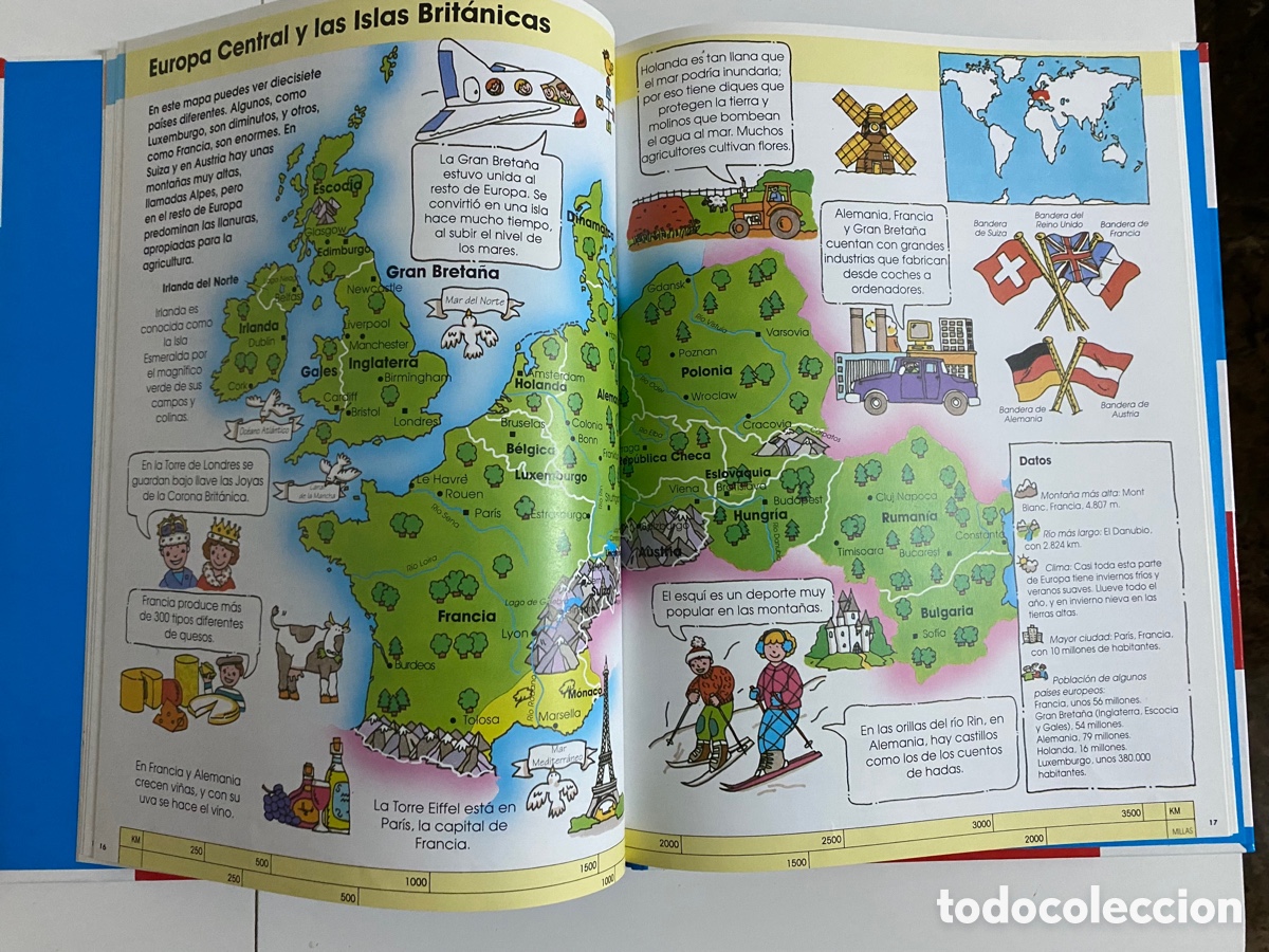 Enciclopedias de segunda mano: Mi Primer Atlas - Foto 2