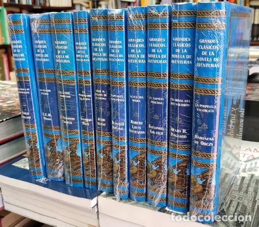 Enzyklop&auml;dien aus zweiter Hand: GRANDES CL&Aacute;SICOS DE LA NOVELA DE AVENTURAS (10 TOMOS) A-ENC-617-SF