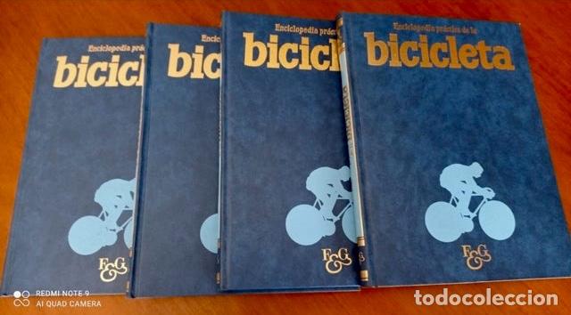Enciclopedias de segunda mano: ENCICLOPEDIA PR&Aacute;CTICA DE LA BICICLETA. COMPLETA. - Foto 1