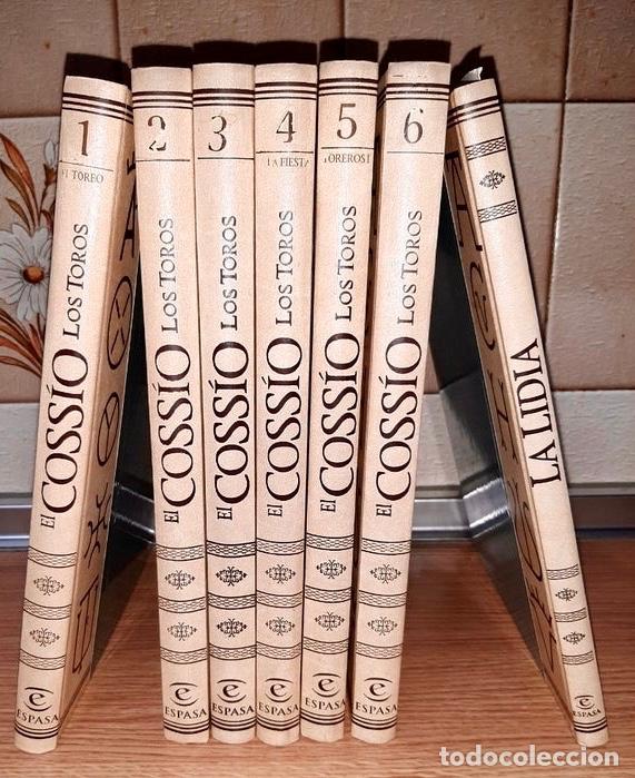 Enciclopedias de segunda mano: ENCICLOPEDIA EL COSS&Iacute;O LOS TOROS. COMPLETA. - Foto 1
