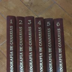 Enciclopedias de segunda mano: 6 LIBROS GEOGRAFÍA DE CANARIAS -EDITORIAL INTERINSULAR CANARIAS 1.984 (LB). Lote 376237449