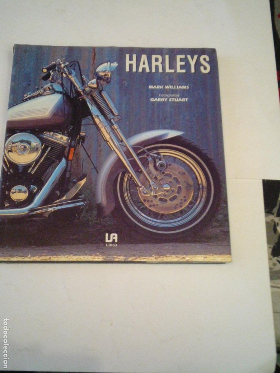Second hand encyclopedias: HARLEYS- MARK WILLIAMS Y GARRY STUART - PRECIOSO - BUEN ESTADO - GORBAUD - CJ 200
