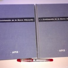 Enciclopedias de segunda mano: ENCICLOPEDIA DE LA NUEVA EDUCACION TOMO I Y II-AÑO 1. 966EDITORIAL APIS-T 1-4. Lote 383524494