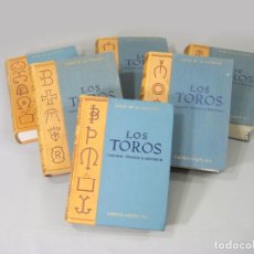 Enciclopedias de segunda mano: 6 TOMOS DE LOS TOROS. JOSE MARÍA DE COSSIO. VER DESCRIPCIÓN
