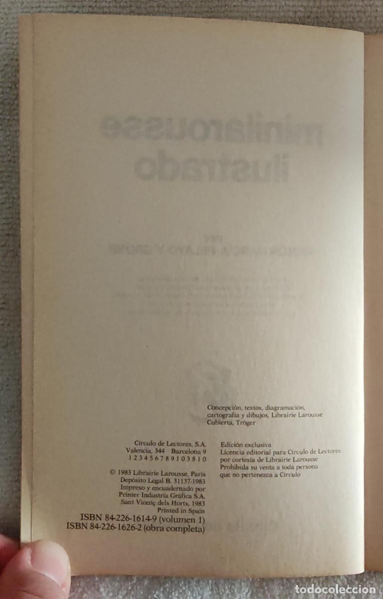 Enciclopedias de segunda mano: MINILAROUSSE ILUSTRADO, N&ordm;1 - Foto 4