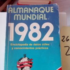 Enciclopedias de segunda mano: ALMANAQUE MUNDIAL 1982