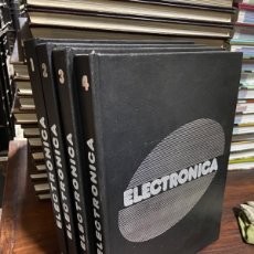 Enciclopedias de segunda mano: ENCICLOPEDIA DE ELECTRÓNICA, COMPLETA EN 4 VOLÚMENES, EDITORIAL NUEVA LENTE. Lote 400732359
