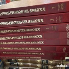 Enciclopedias de segunda mano: ENCICLOPEDIA LIS GRANDES HECHOS DEL SIGLO XX ORBIS 1982. Lote 400776659