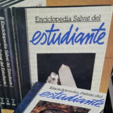 Enciclopedias de segunda mano: ENCICLOPEDIA SALVAT DEL ESTUDIANTE COMPLETA 24 TOMOS 1986 + FOLLETO PROMOCIONAL. Lote 402279684