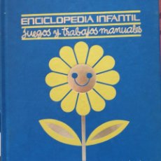 Enciclopedias de segunda mano: ENCICLOPEDIA INFANTIL. JUEGOS Y TRABAJOS MANUALES. -. Lote 402413549