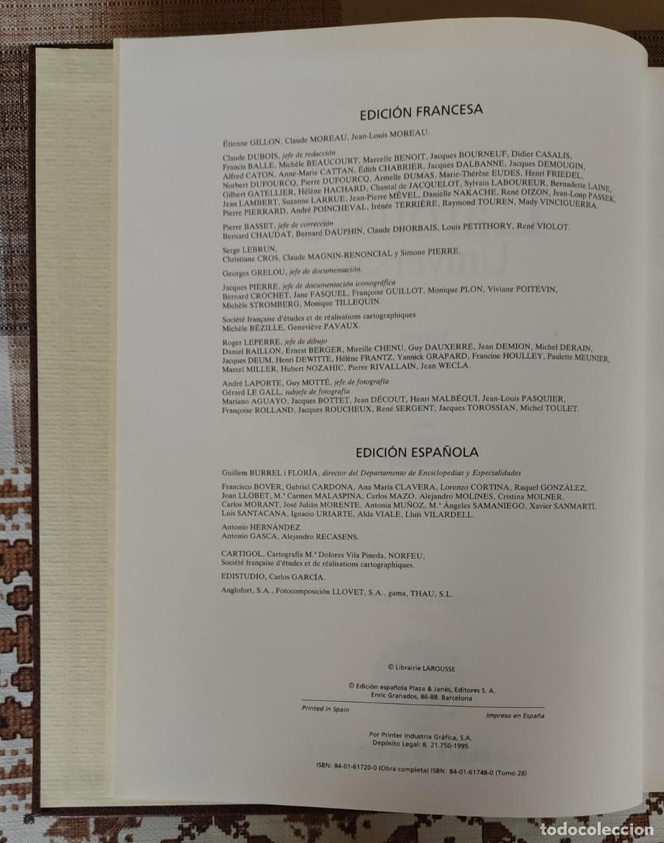 Enciclopedias de segunda mano: GRAN LAROUSSE UNIVERSAL. - Foto 4