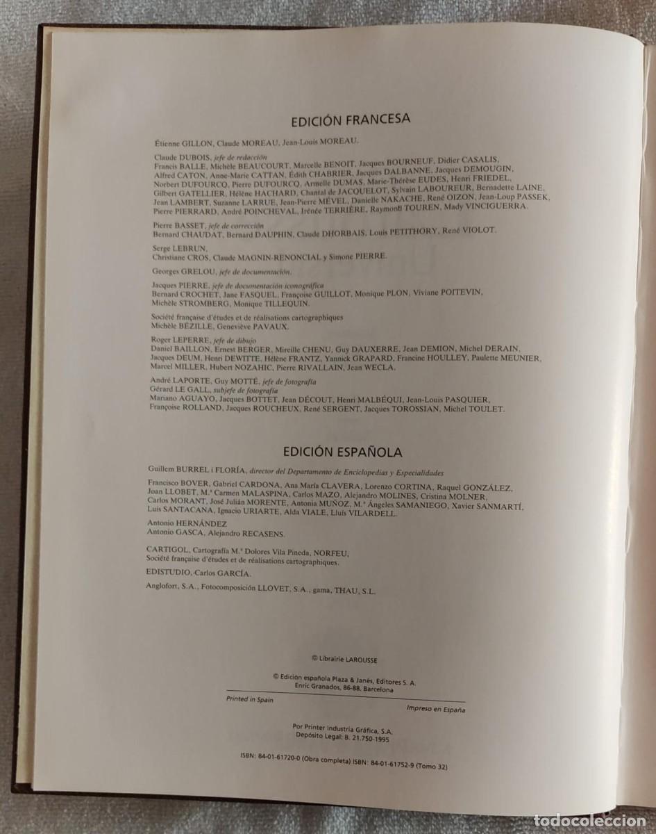 Enciclopedias de segunda mano: GRAN LAROUSSE UNIVERSAL. - Foto 4