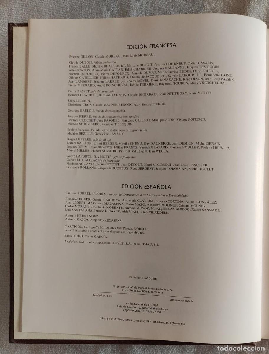 Enciclopedias de segunda mano: GRAN LAROUSSE UNIVERSAL. - Foto 4