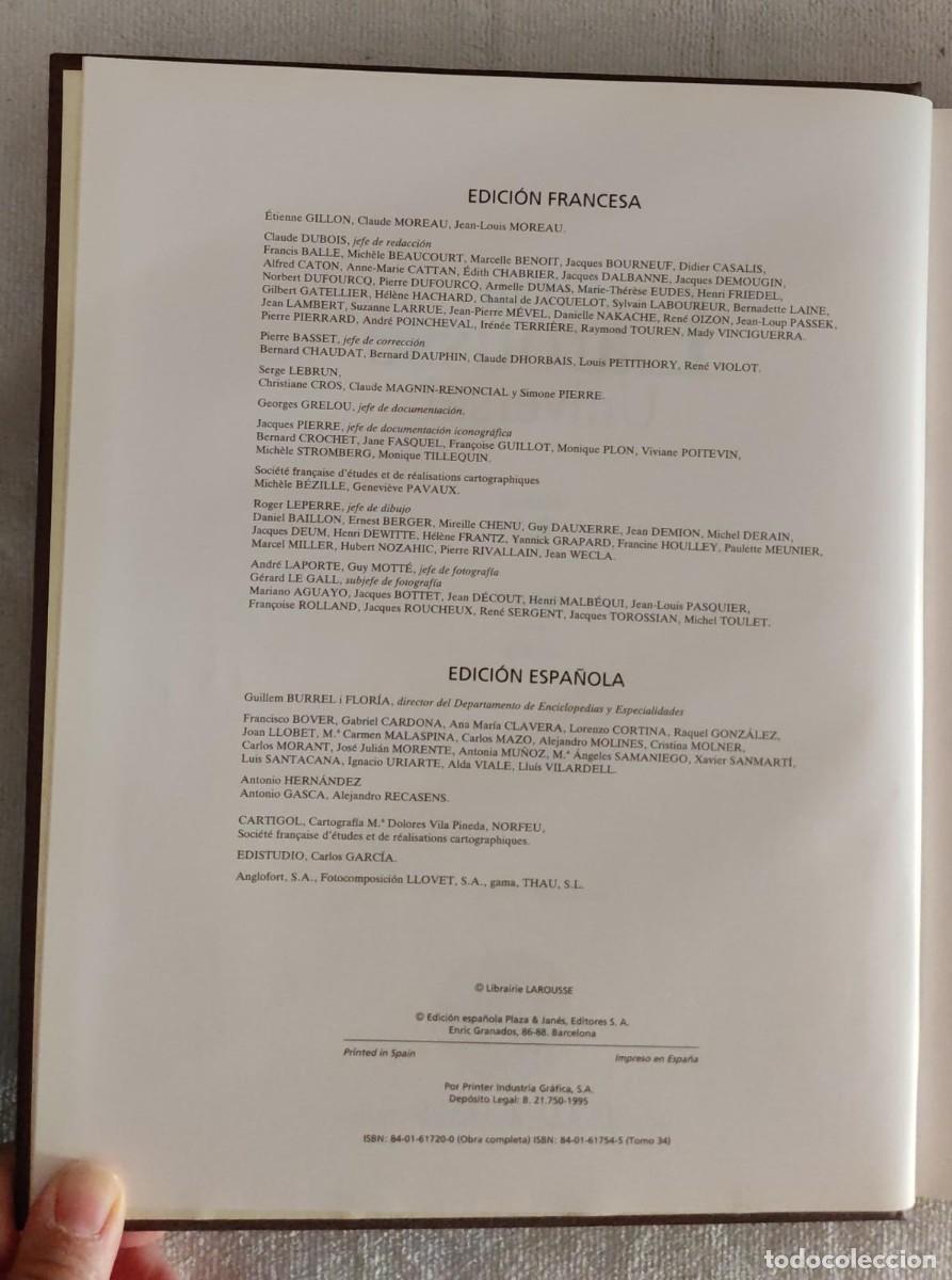 Enciclopedias de segunda mano: GRAN LAROUSSE UNIVERSAL. - Foto 4