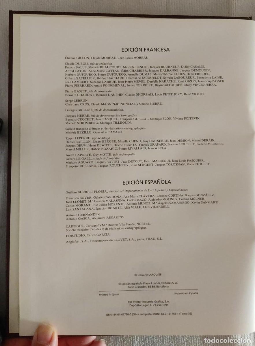 Enciclopedias de segunda mano: GRAN LAROUSSE UNIVERSAL. - Foto 4