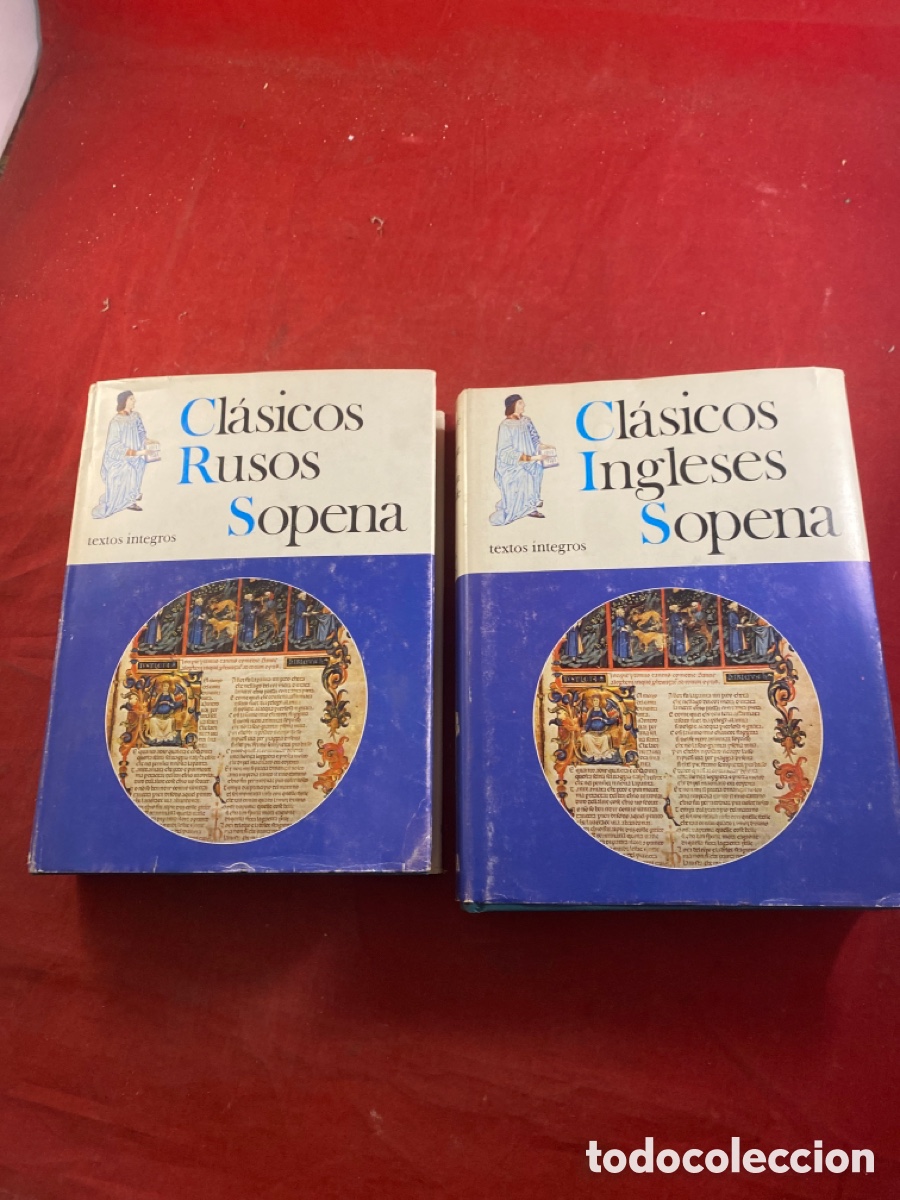 Enciclopedias de segunda mano: CL&Aacute;SICOS RUSOS E INGLESES SOPENA - Foto 2