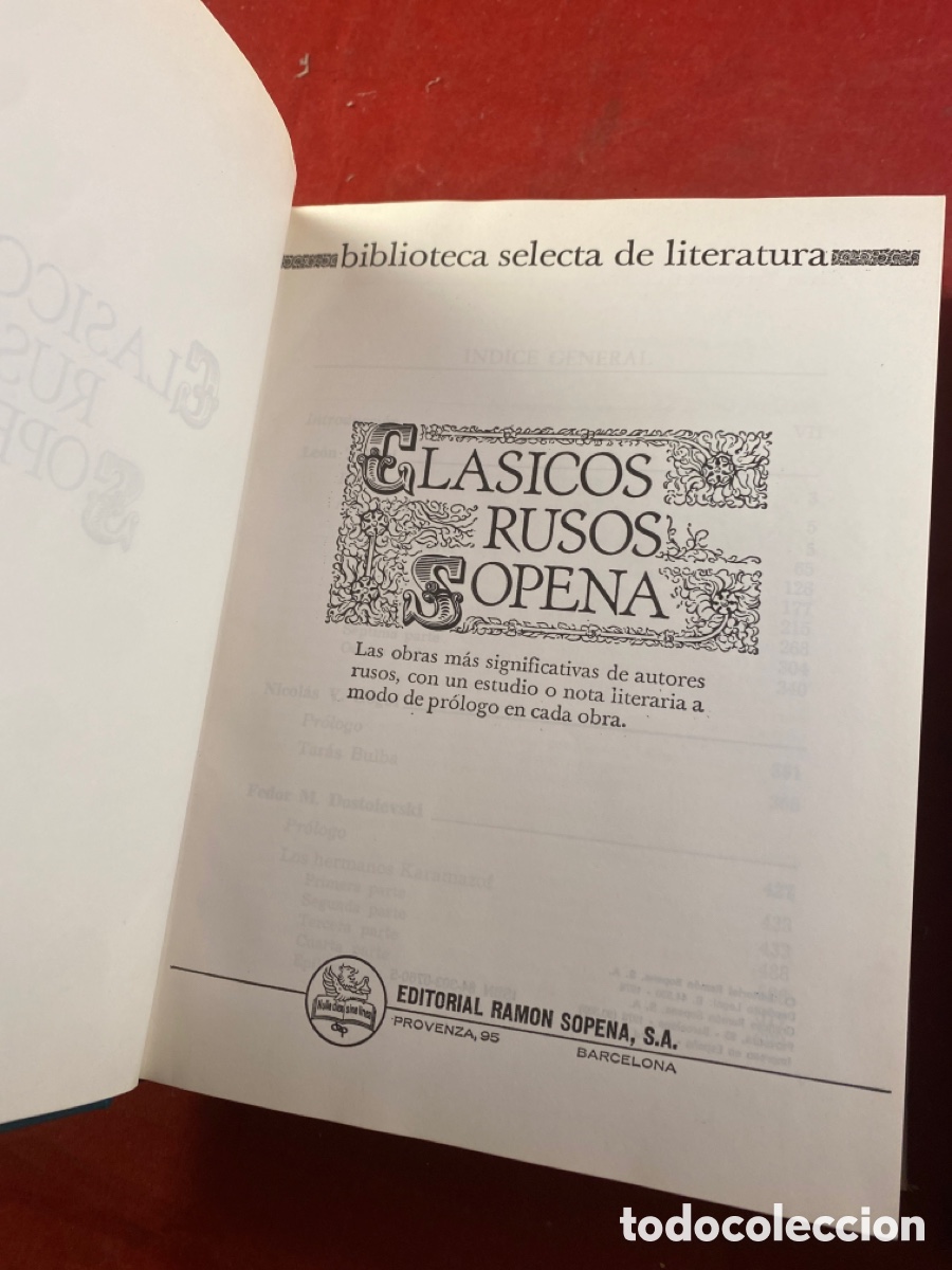 Enciclopedias de segunda mano: CL&Aacute;SICOS RUSOS E INGLESES SOPENA - Foto 3