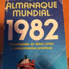 Enciclopedias de segunda mano: ALMANAQUE MUNDIAL 1982 ED. ANAYA