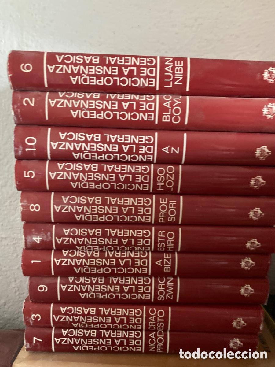 Enciclopedias de segunda mano: 10 libros ENCICLOPEDIA DE LA ENSE&Ntilde;AN GENERAL BASIC - Foto 3