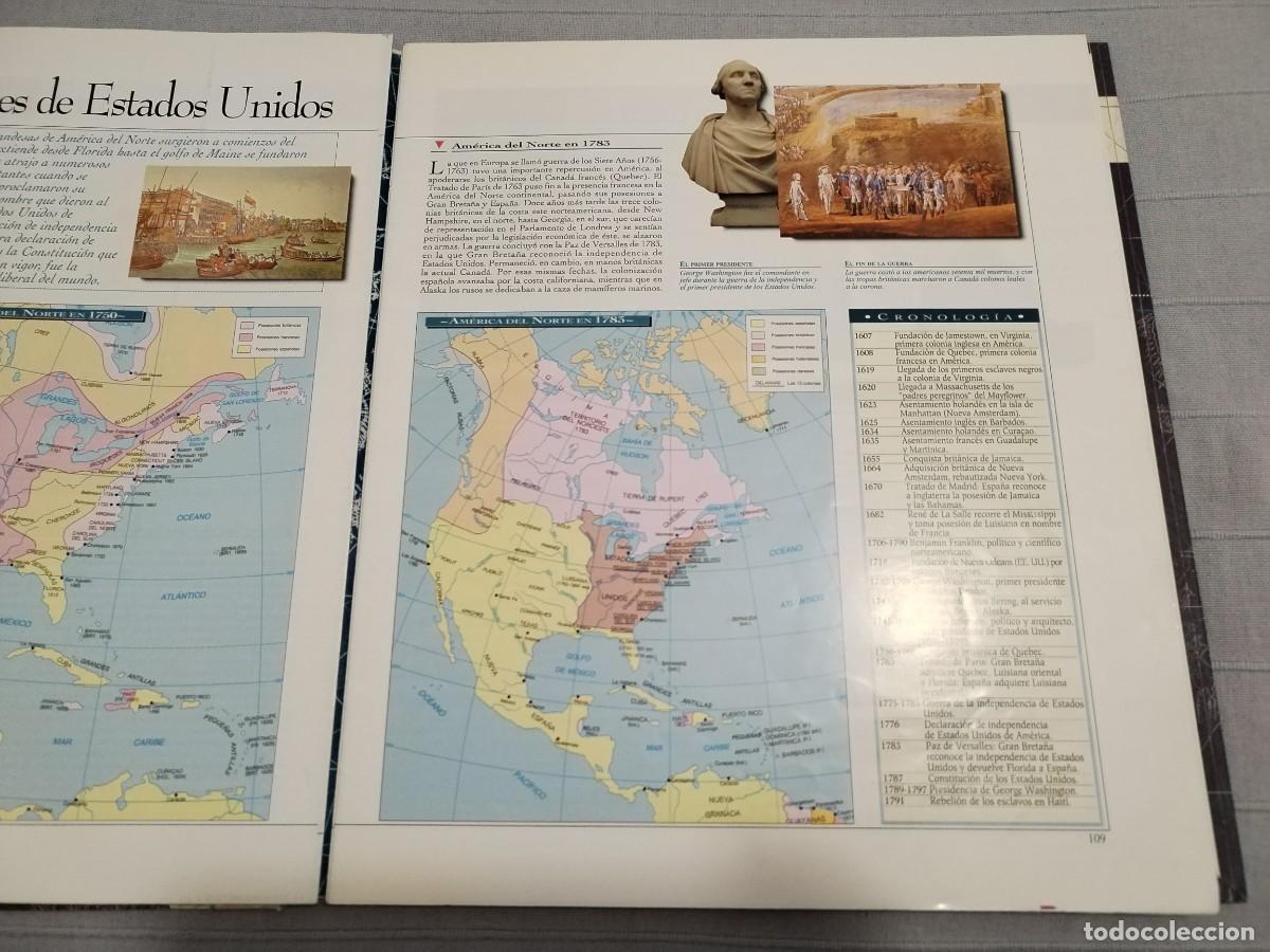 Enciclopedias de segunda mano: Atlas hist&oacute;rico universal - Foto 2