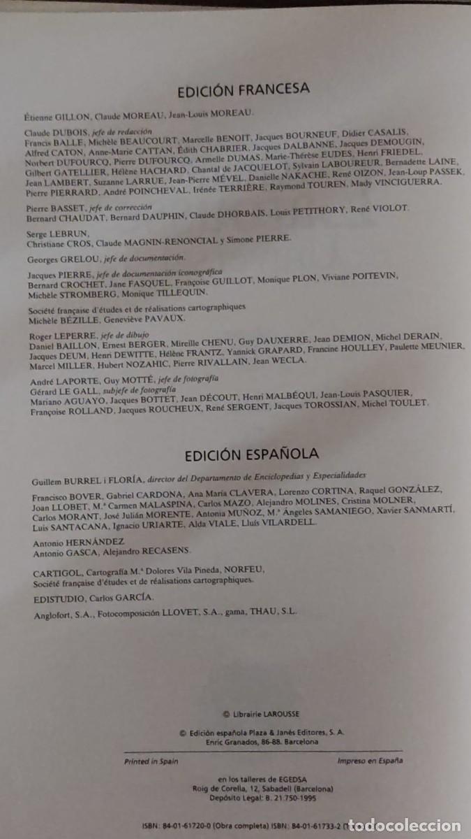 Enciclopedias de segunda mano: GRAN LAROUSSE UNIVERSAL. - Foto 3