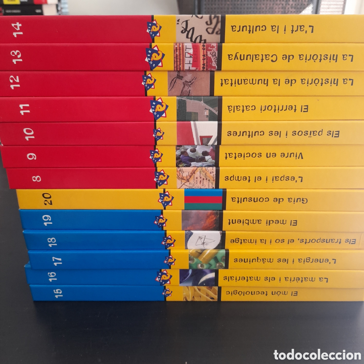 Enciclopedias de segunda mano: Enciclopedia Super E Super 3 catal&agrave; - Foto 3