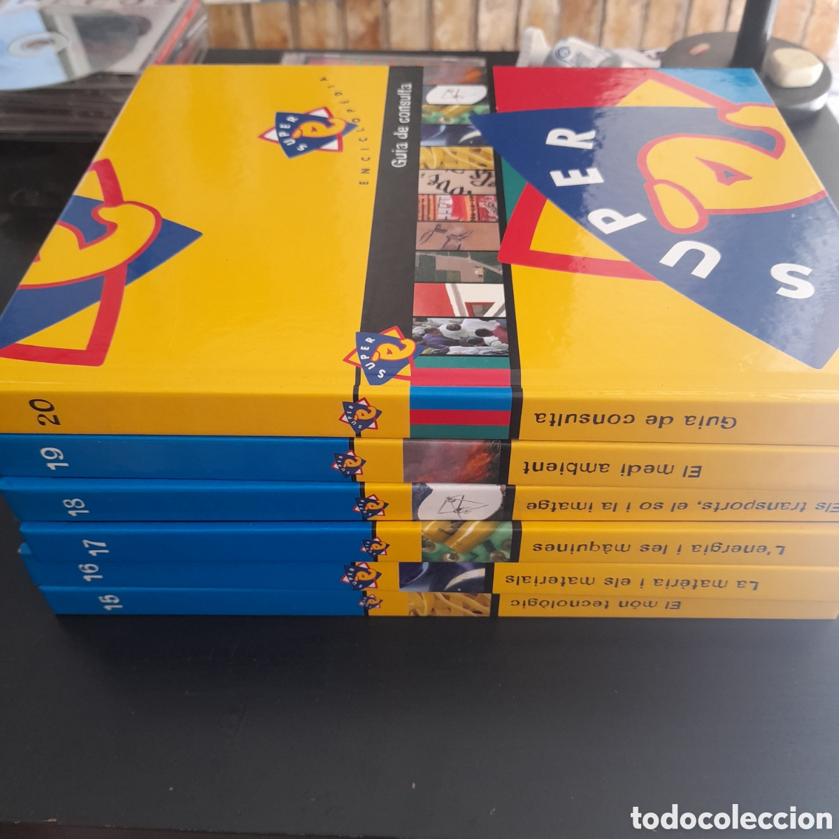 Enciclopedias de segunda mano: Enciclopedia Super E Super 3 catal&agrave; - Foto 2