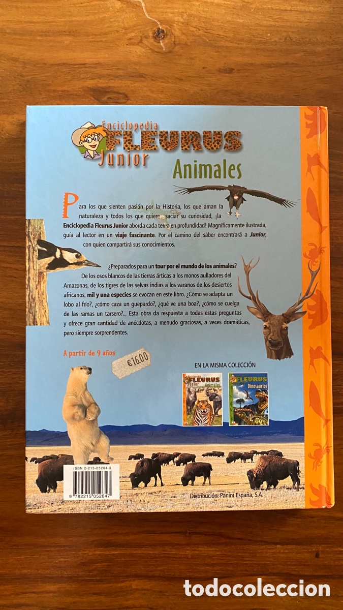 Enciclopedias de segunda mano: Enciclopedia Fleurus Junior Animales - Foto 2