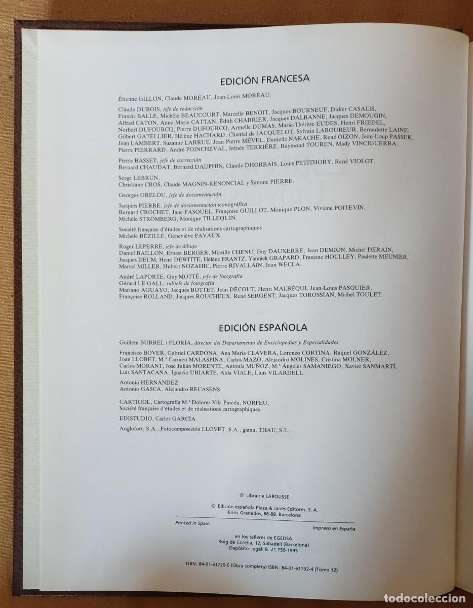 Enciclopedias de segunda mano: GRAN LAROUSSE UNIVERSAL. - Foto 3