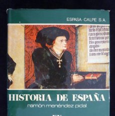 Enciclopedias de segunda mano: HISTORIA DE ESPAÑA R. MENÉNDEZ PIDAL. TOMO XV. LOS TRASTÁMARAS DEL SIGLO XV. ESPASA CALPE. 1982