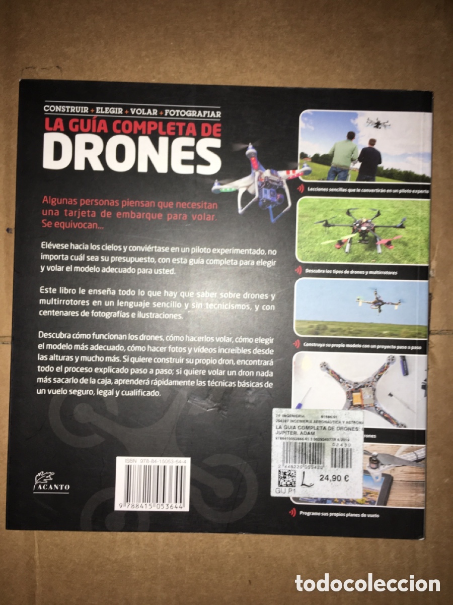 Enciclopedias de segunda mano: La guia completa de drones-Adam Juniper - Foto 2
