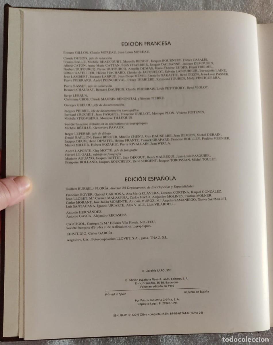 Enciclopedias de segunda mano: GRAN LAROUSSE UNIVERSAL. - Foto 4