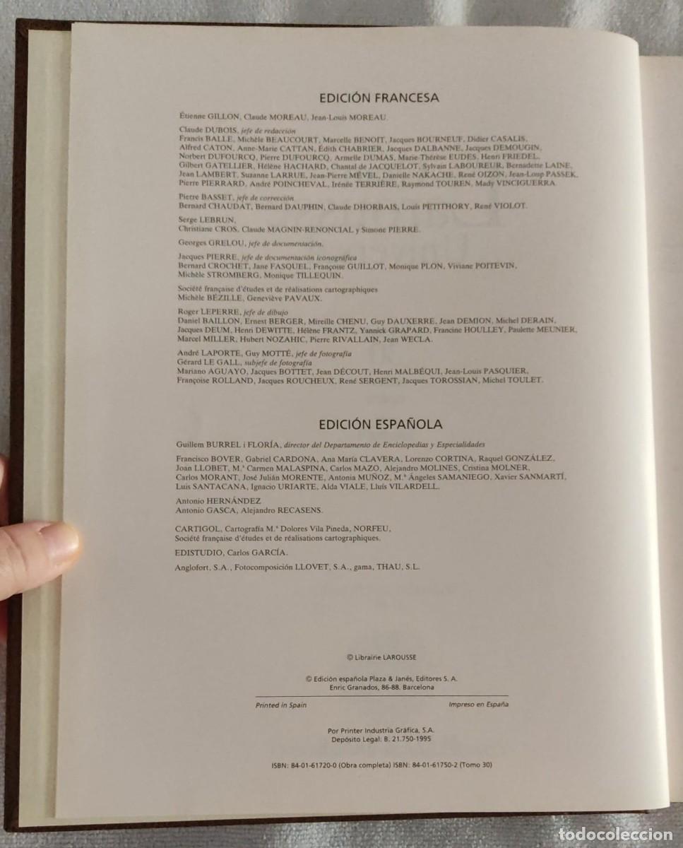 Enciclopedias de segunda mano: GRAN LAROUSSE UNIVERSAL. - Foto 5