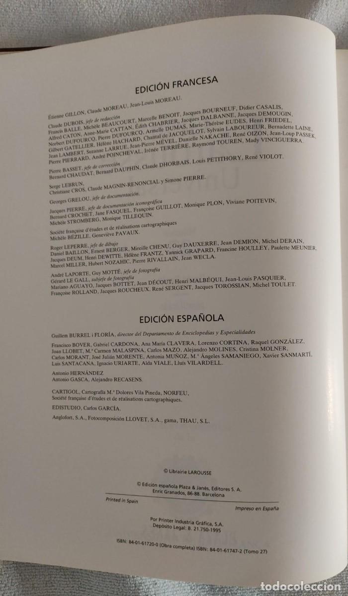 Enciclopedias de segunda mano: GRAN LAROUSSE UNIVERSAL. - Foto 4