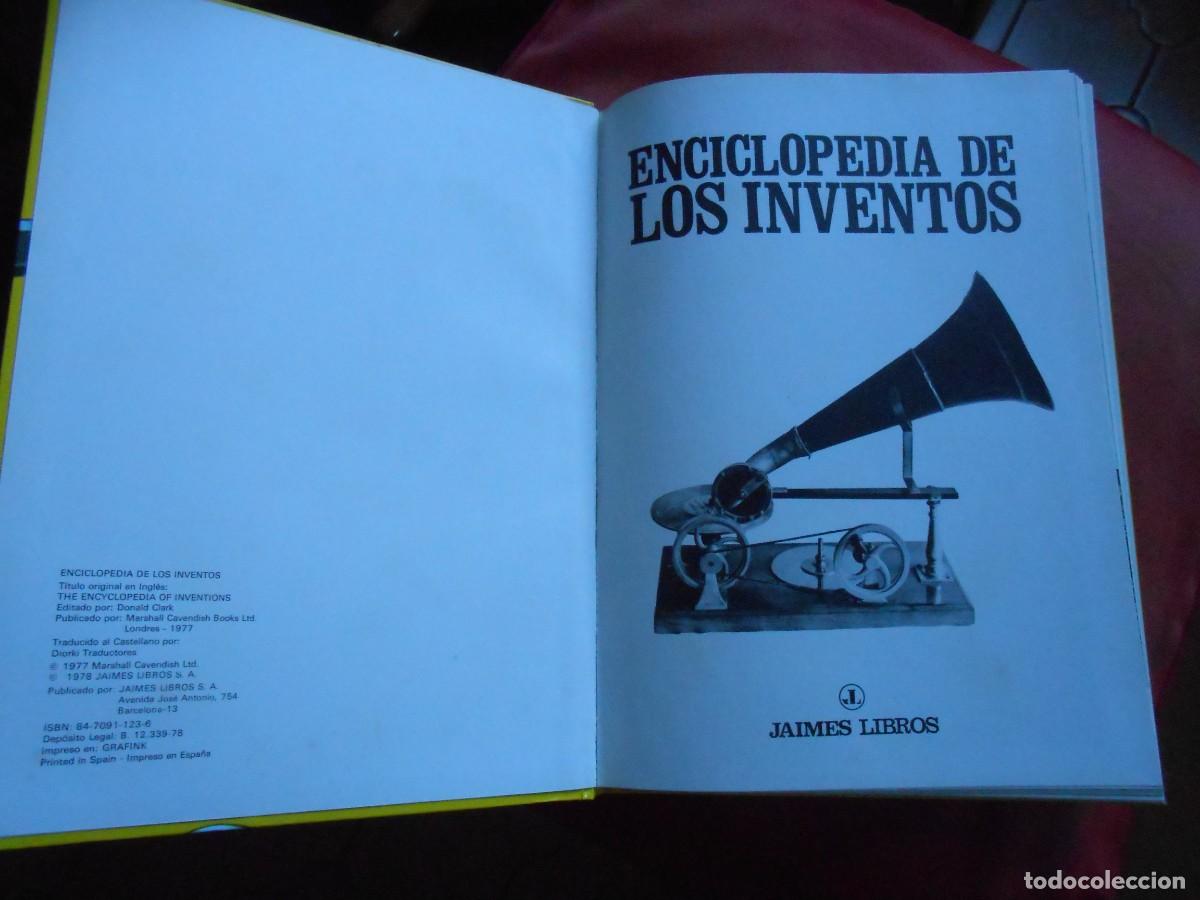 Enciclopedias de segunda mano: ENCICLOPEDIA DE LOS INVENTOS - Foto 4