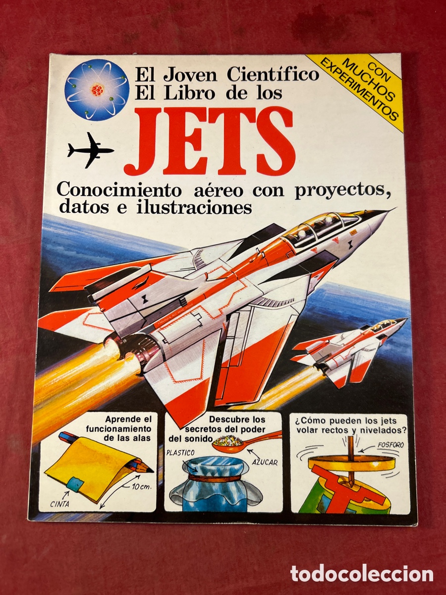Enciclopedias de segunda mano: EL LIBRO DE LOS JETS - Foto 1