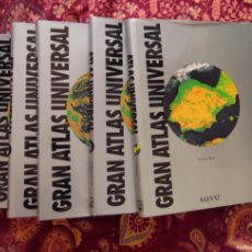 Enciclopedias de segunda mano: GRAN ATLAS SALVAT UNIVERSAL 5 TOMOS