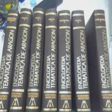 Enciclopedias de segunda mano: 13 TOMOS ENCICLOPEDIA TEMATICA DE ARAGON- EDICIONES MONCAYO TOMO 1- 1986-TOMO13-1996