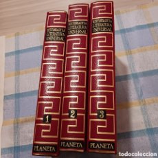 Enciclopedias de segunda mano: HISTORIA LITERATURA UNIVERSAL POR MARTIN DE RIQUER Y JOSÉ M.VALVERDE