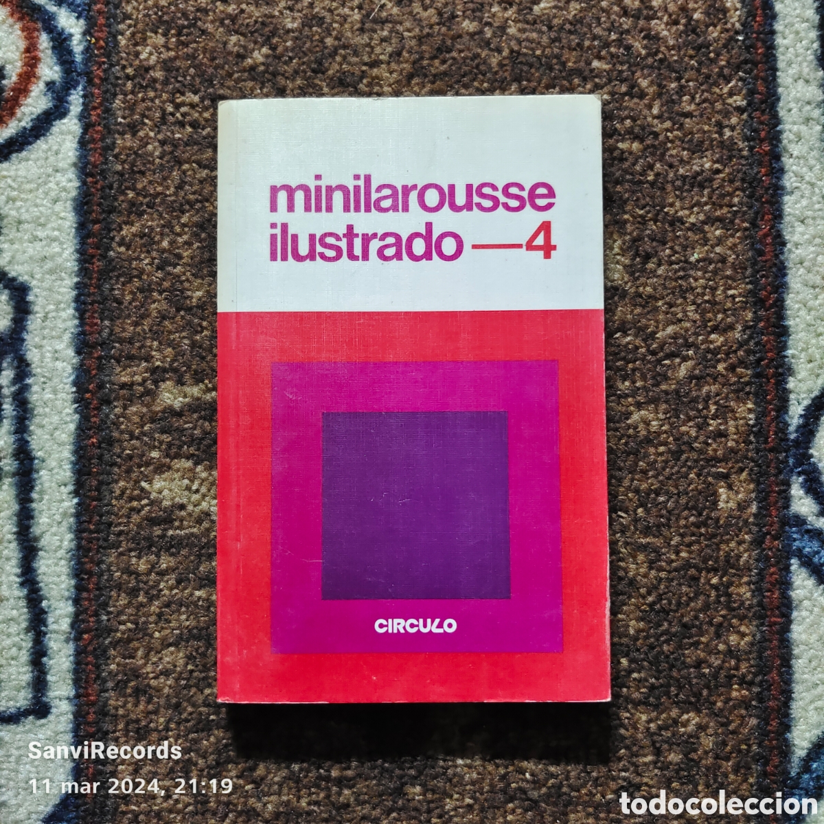 Enciclopedias de segunda mano: MINILAROUSSE ILUSTRADO 4 (CIRCULO) - Foto 1